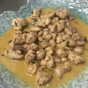 Mollejas al ajillo